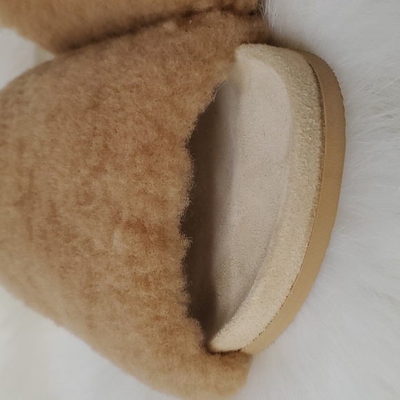 🌟  NWOT Jenni Kayne Shearling Slide Sandals - Picture 14 of 16